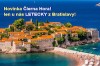 NOVINKA - Čierna Hora letecky z Bratislavy