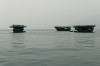 Ships near to Hon Mieu island